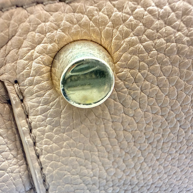 BV焦糖棕牛皮大編織Arco48下蓋肩背托特包-15