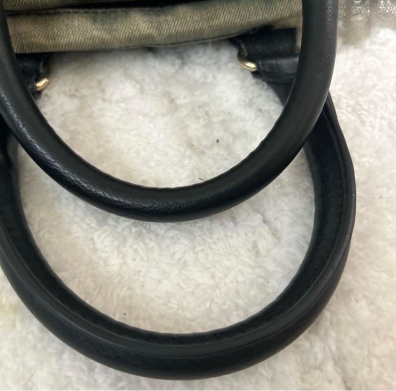 DIESEL 拼接丹寧手提/斜背包｜大容量波士頓包｜Y2K 復古穿搭必備-8