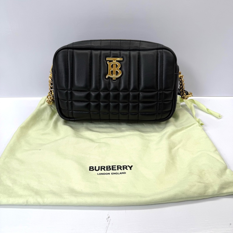 BURBERRY 巴寶莉 LOLA金屬字母斜背包-2