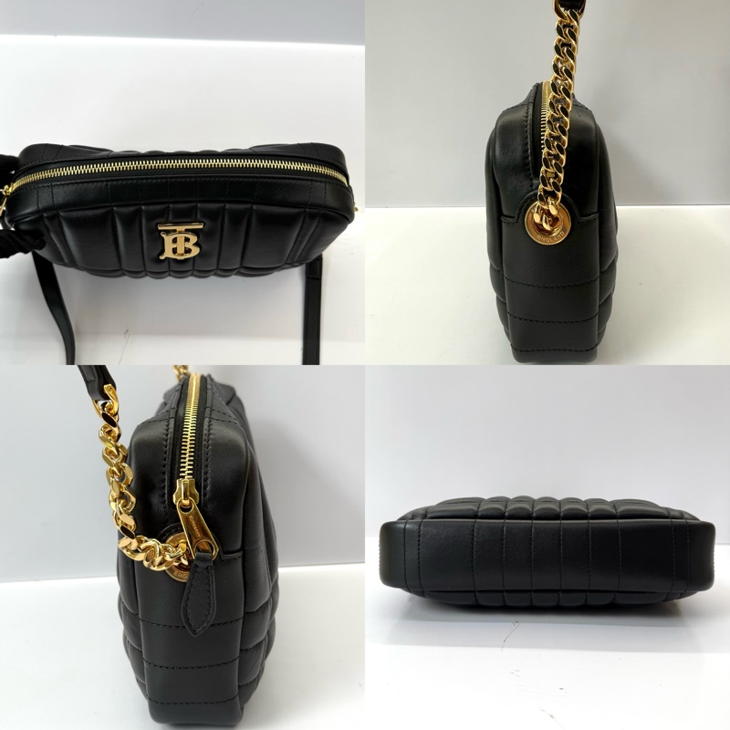 BURBERRY 巴寶莉 LOLA金屬字母斜背包-3