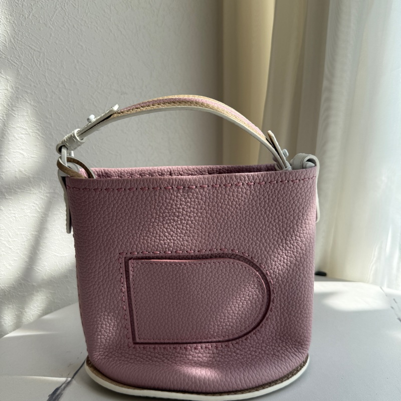 Delvaux 德爾沃超可愛菜籃子 粉色🥹🥹🥹-0