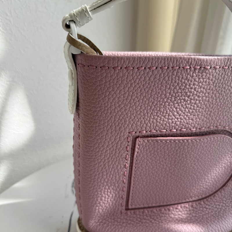 Delvaux 德爾沃超可愛菜籃子 粉色🥹🥹🥹-1