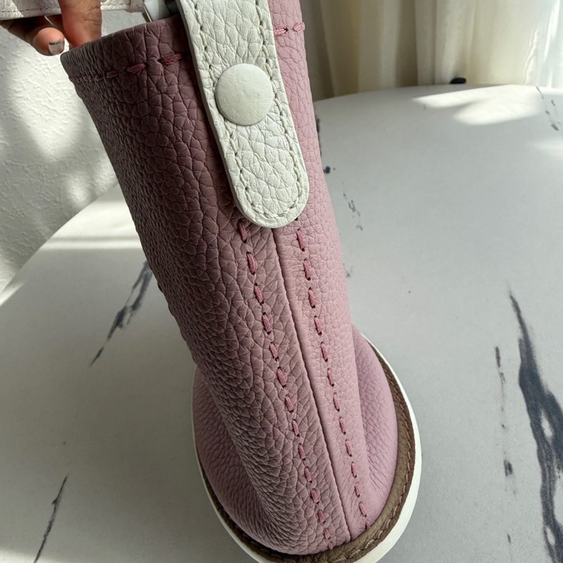 Delvaux 德爾沃超可愛菜籃子 粉色🥹🥹🥹-13