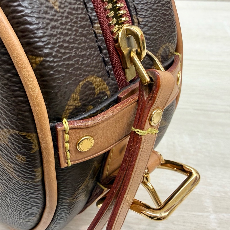 LV原花軟圓餅肩側背包M45149-22