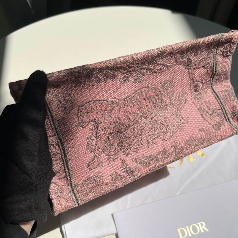 Dior動物園粉色小號Book Tote-10