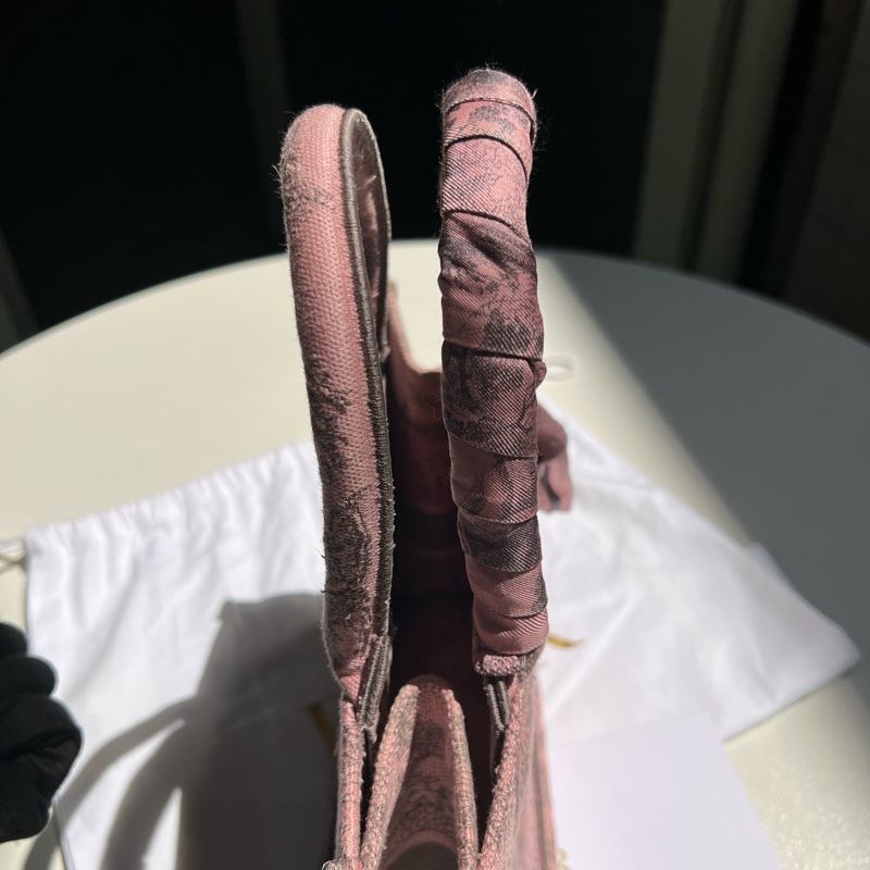 Dior動物園粉色小號Book Tote-14