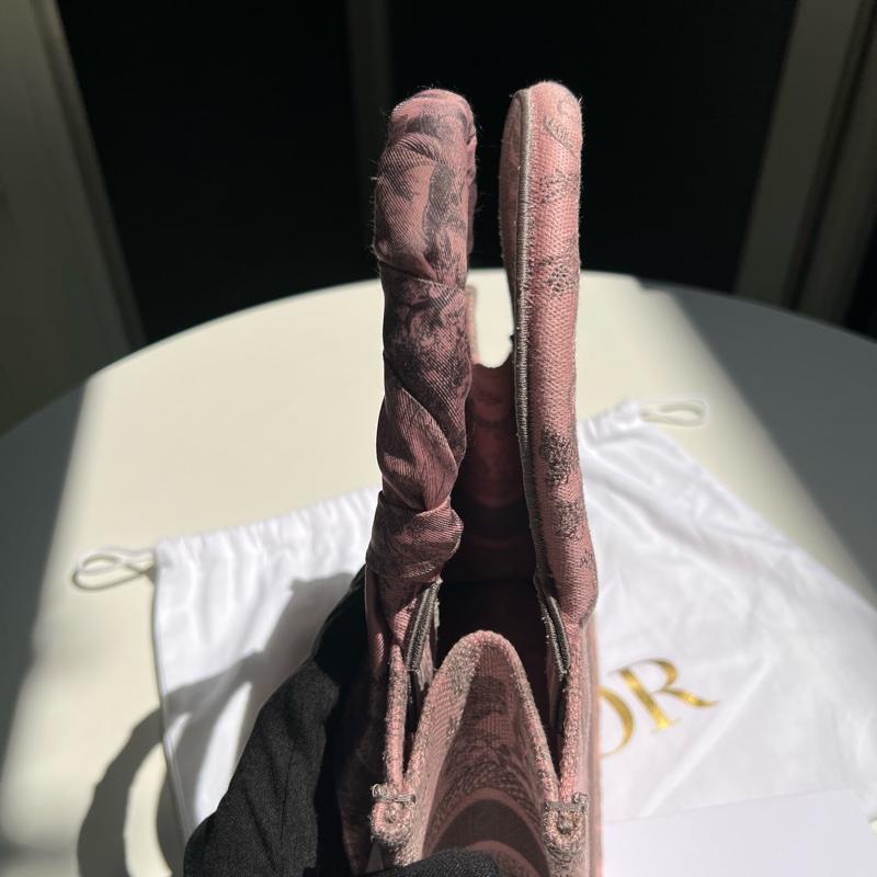 Dior動物園粉色小號Book Tote-15