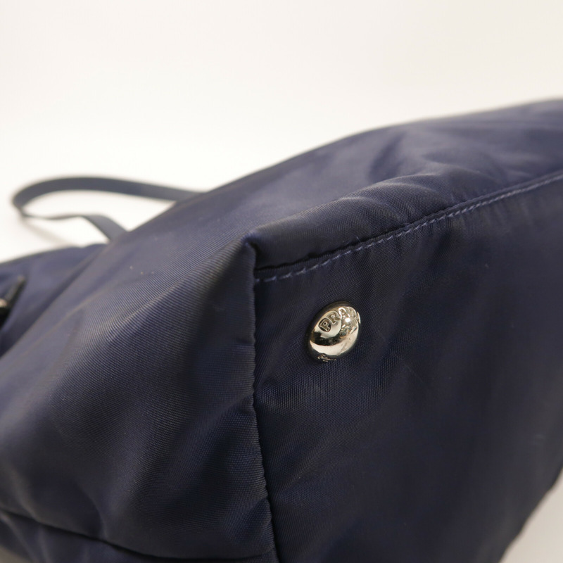 PRADA 尼龍Shoulder Bag銀扣手挽肩背兩用袋-12