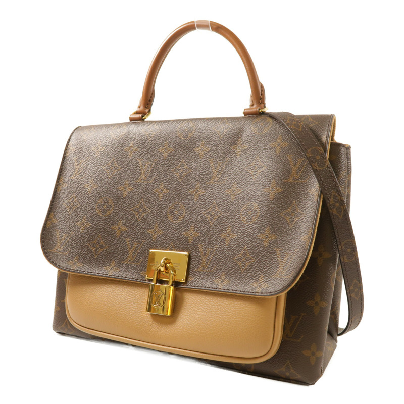 LOUIS VUITTON Monogram Marignan金扣手挽肩背兩用袋-2