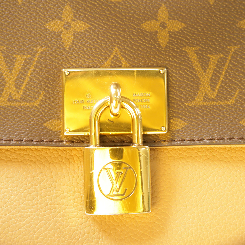 LOUIS VUITTON Monogram Marignan金扣手挽肩背兩用袋-7