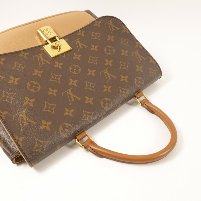 LOUIS VUITTON Monogram Marignan金扣手挽肩背兩用袋-9