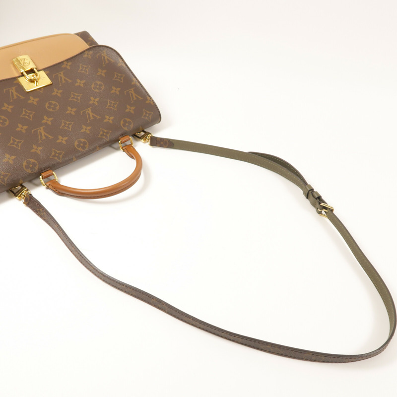 LOUIS VUITTON Monogram Marignan金扣手挽肩背兩用袋-10
