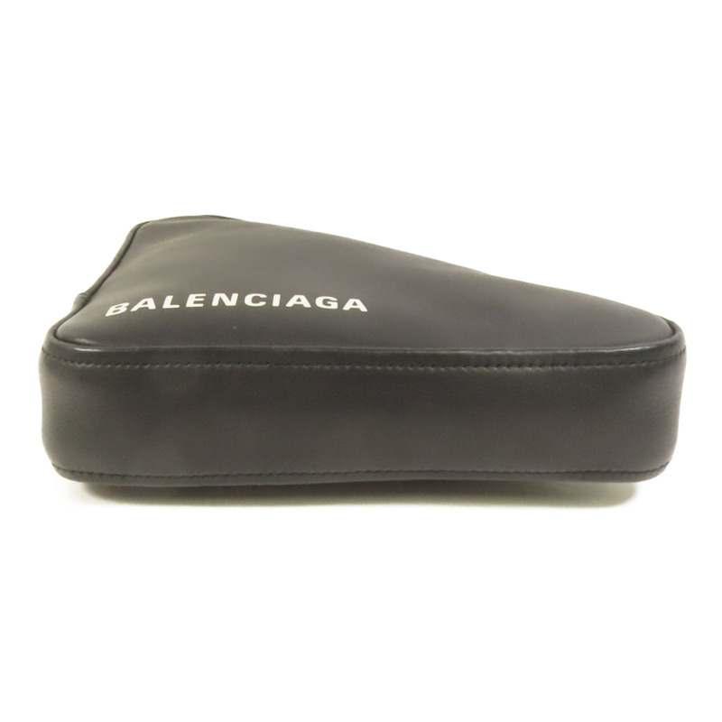 BALENCIAGA 牛皮皮革Triangle Clutch手拿包-3
