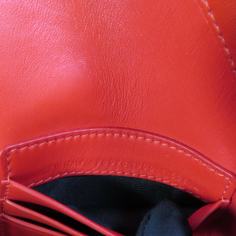 BALENCIAGA 牛皮皮革Triangle Clutch手拿包-8