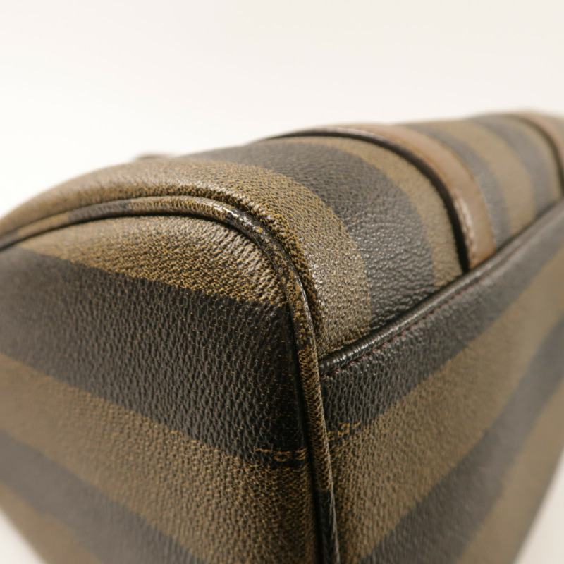 FENDI 塗層帆布Boston Bag金扣手挽肩背兩用袋-11