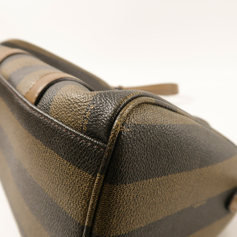 FENDI 塗層帆布Boston Bag金扣手挽肩背兩用袋-14