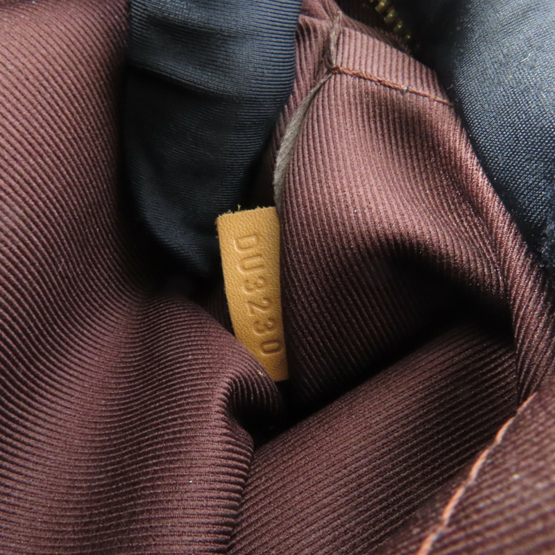 LOUIS VUITTON Monogram Deauville Mini金扣肩背袋棕色-11