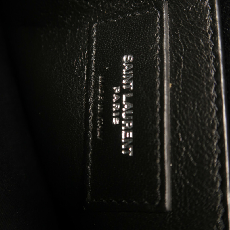 SAINT LAURENT 牛皮皮革Lou Lou銀扣鏈帶肩背袋-5