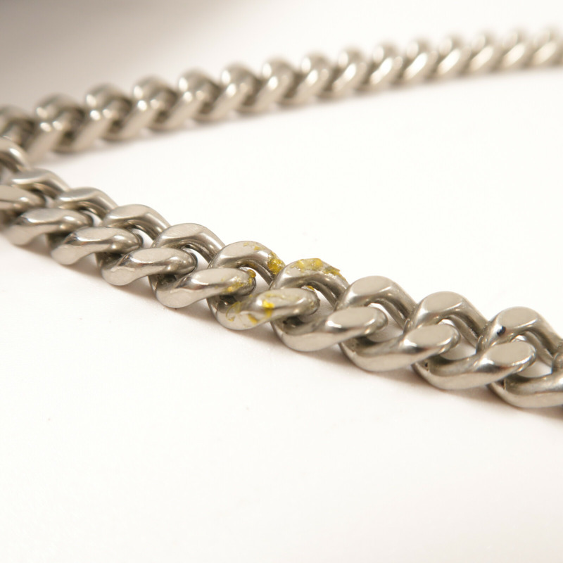 SAINT LAURENT 牛皮皮革Lou Lou銀扣鏈帶肩背袋-13