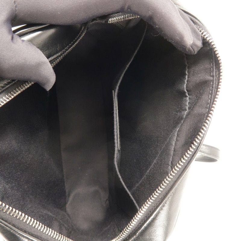 SAINT LAURENT 牛皮皮革Lou Camera銀扣肩背袋-4