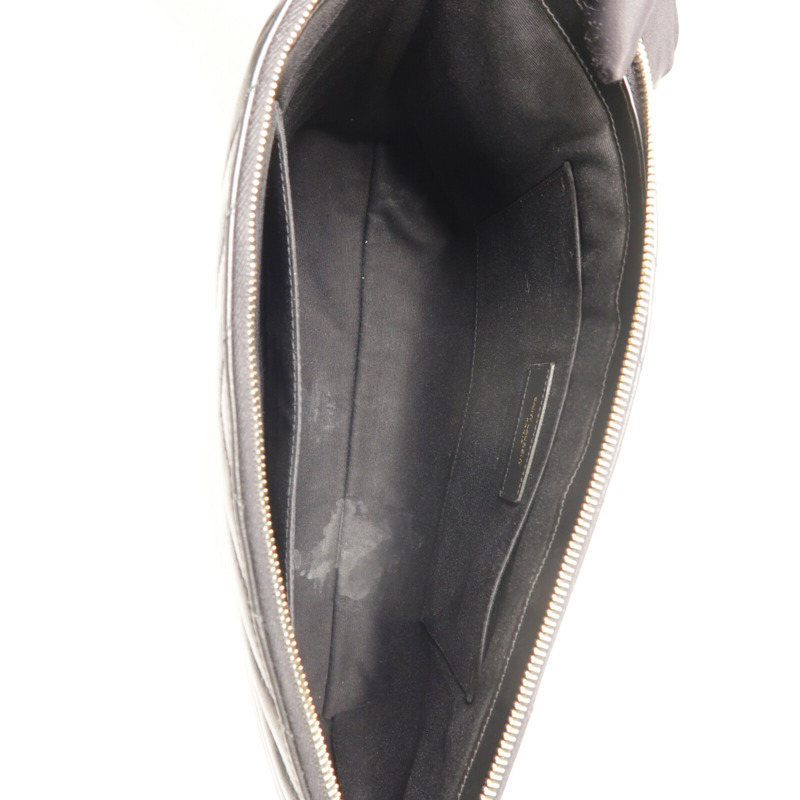 SAINT LAURENT 牛皮皮革Clutch Bag金扣手拿包-4