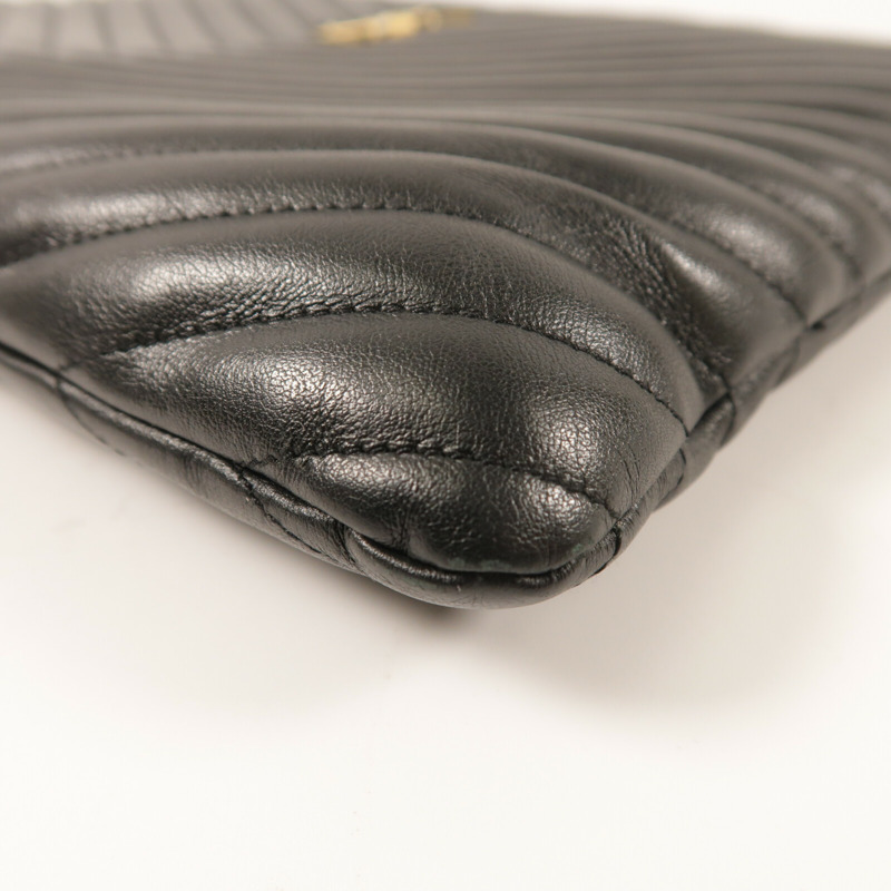 SAINT LAURENT 牛皮皮革Clutch Bag金扣手拿包-8