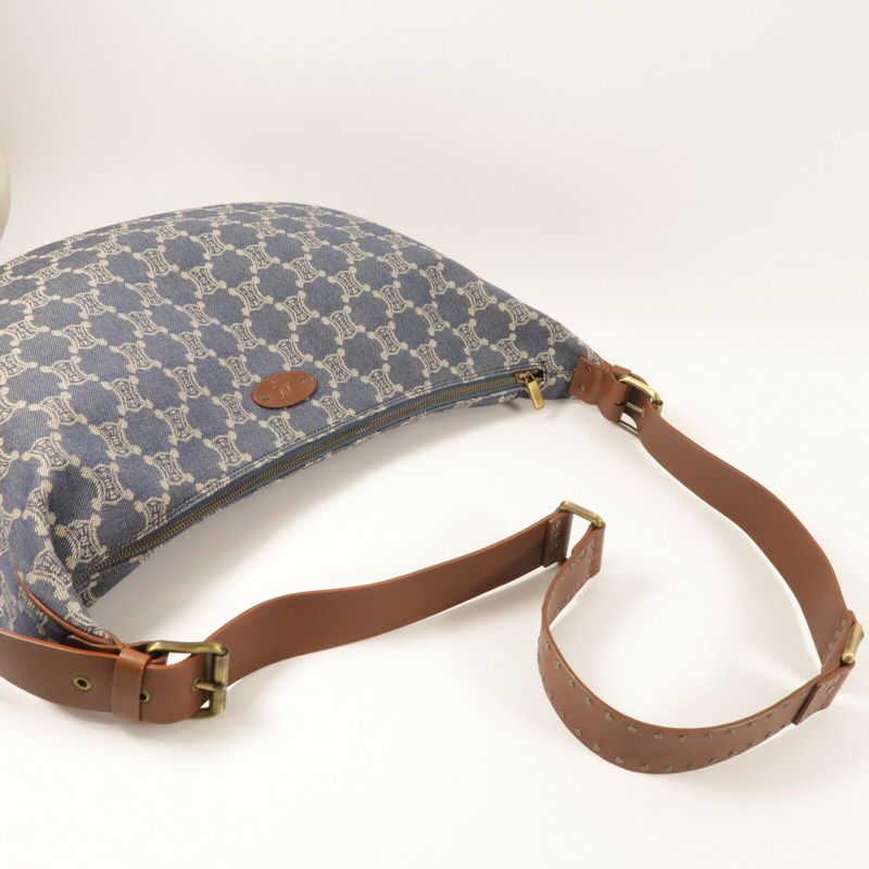 CELINE 帆布Shoulder Bag肩背袋-8
