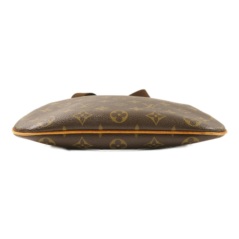 LOUIS VUITTON Monogram Pochette Bosphore金扣肩背袋棕色-3