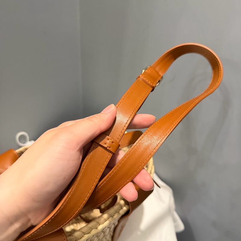 Chloe woody mini 手提 斜背 草編包-7