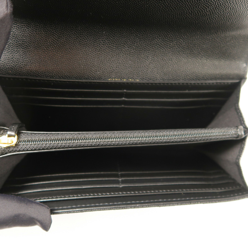 CHANEL 牛皮皮革Wallet On Chain金扣鏈帶肩背袋-4