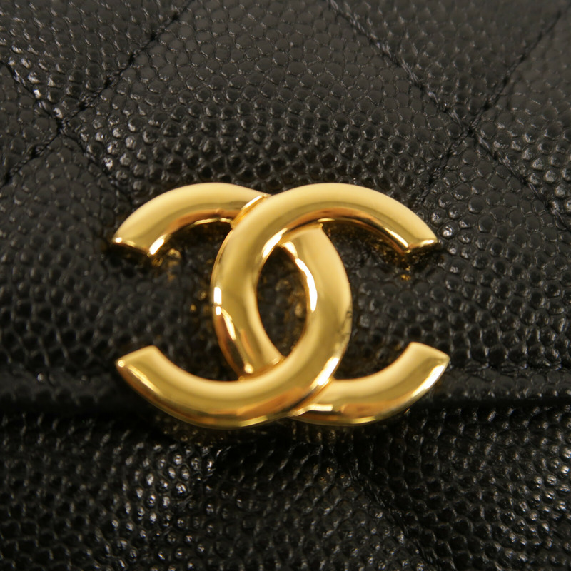 CHANEL 牛皮皮革Wallet On Chain金扣鏈帶肩背袋-7