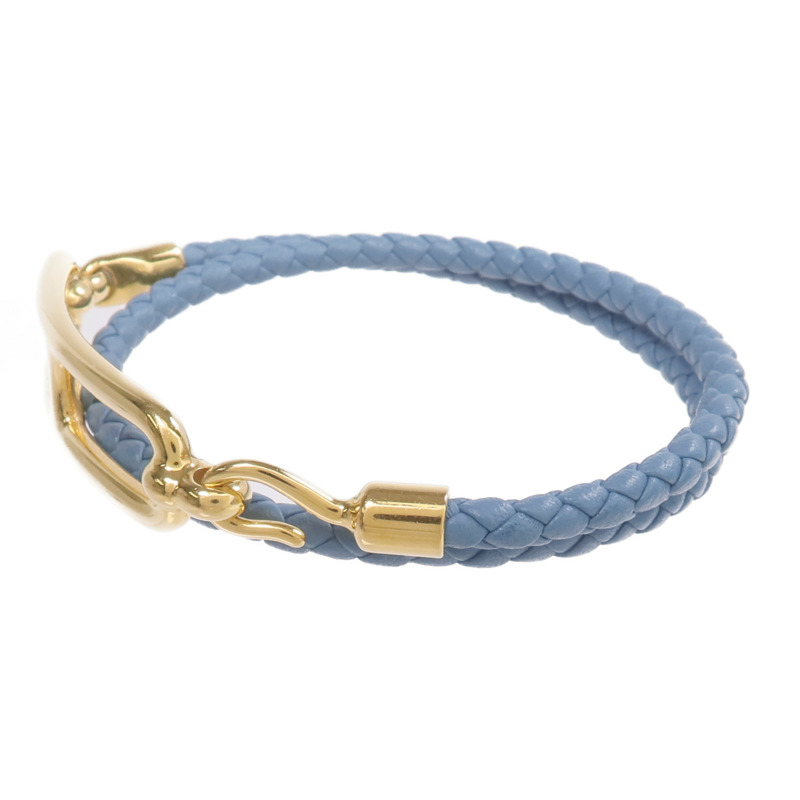 HERMES Swift皮革Roulis Double Tour金扣手帶手帶-1