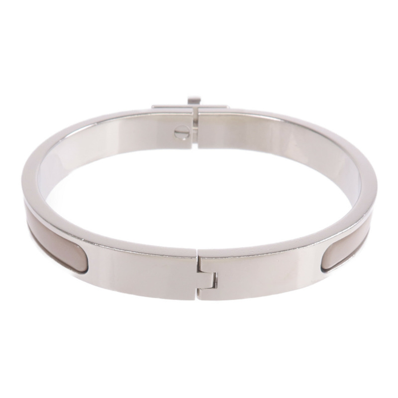 HERMES 金屬/琺瑯Mini Clic Kelly Bracelet手鐲-2