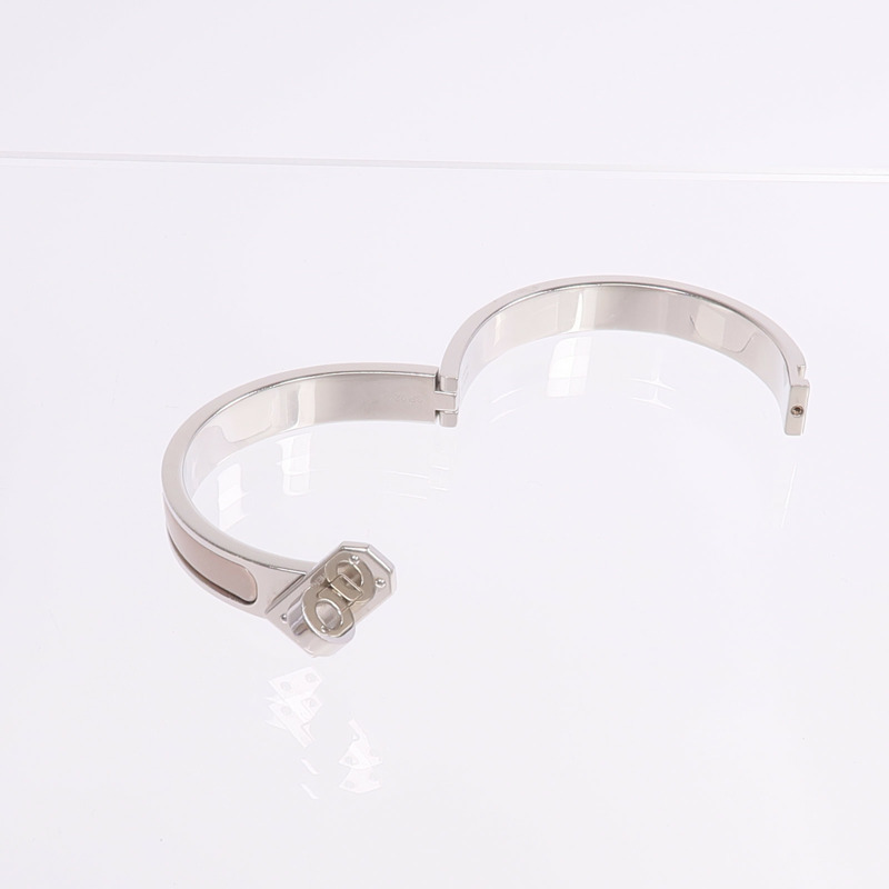 HERMES 金屬/琺瑯Mini Clic Kelly Bracelet手鐲-7
