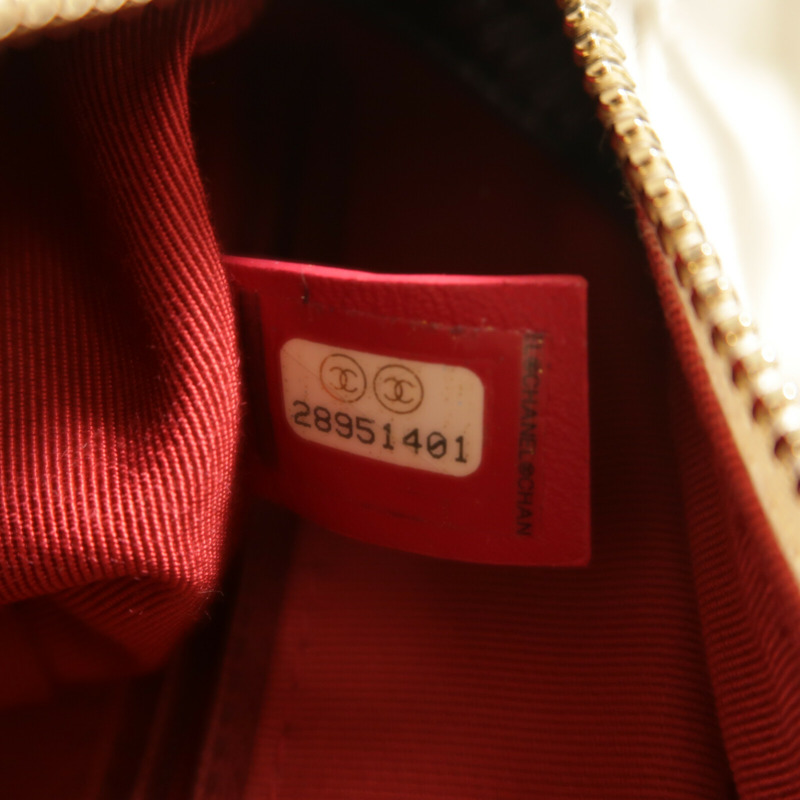 CHANEL 羊皮皮革Gabrielle Small鏈帶肩背袋-6