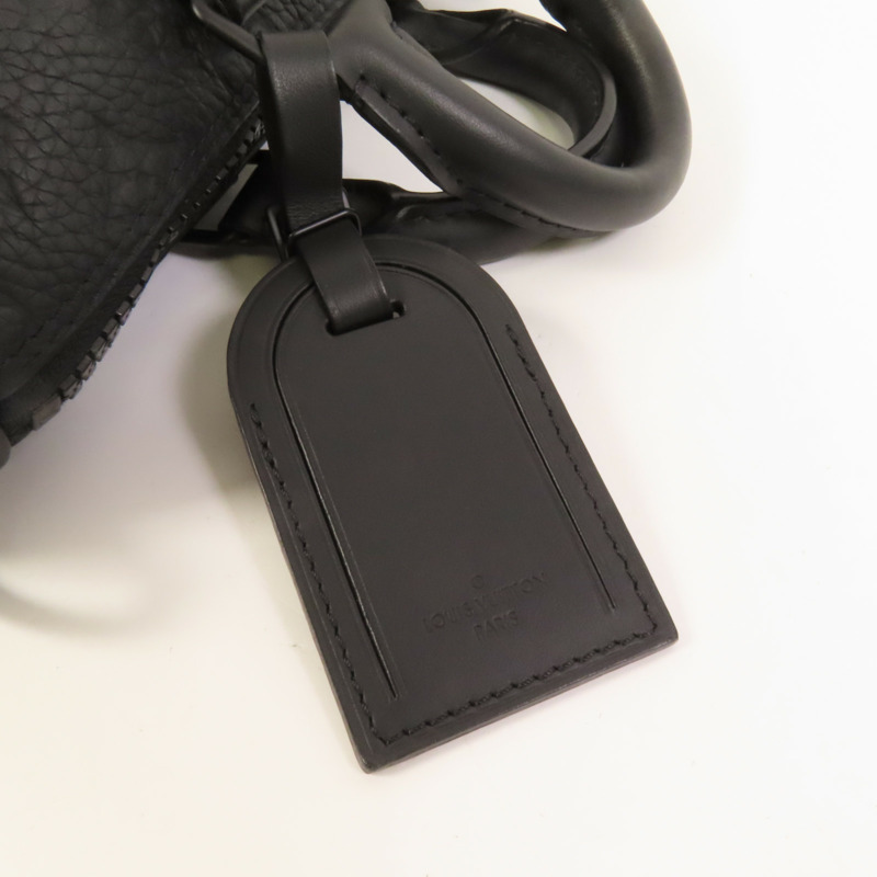 LOUIS VUITTON Taurillon Monogram Keepall Bandouliere 25手挽肩背兩用袋-7