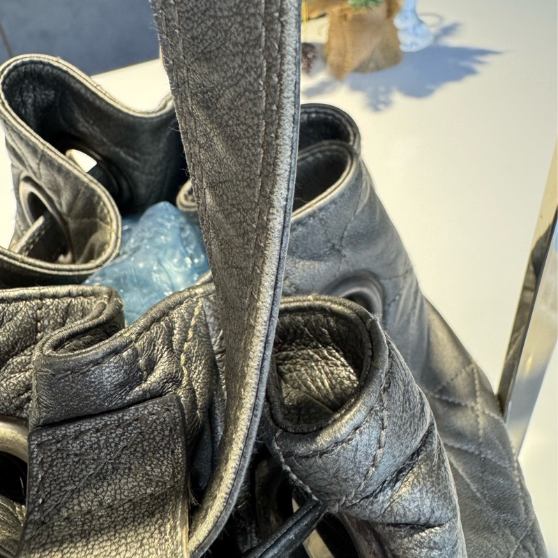 Dior Toujours 銀灰色大D餃子包-8