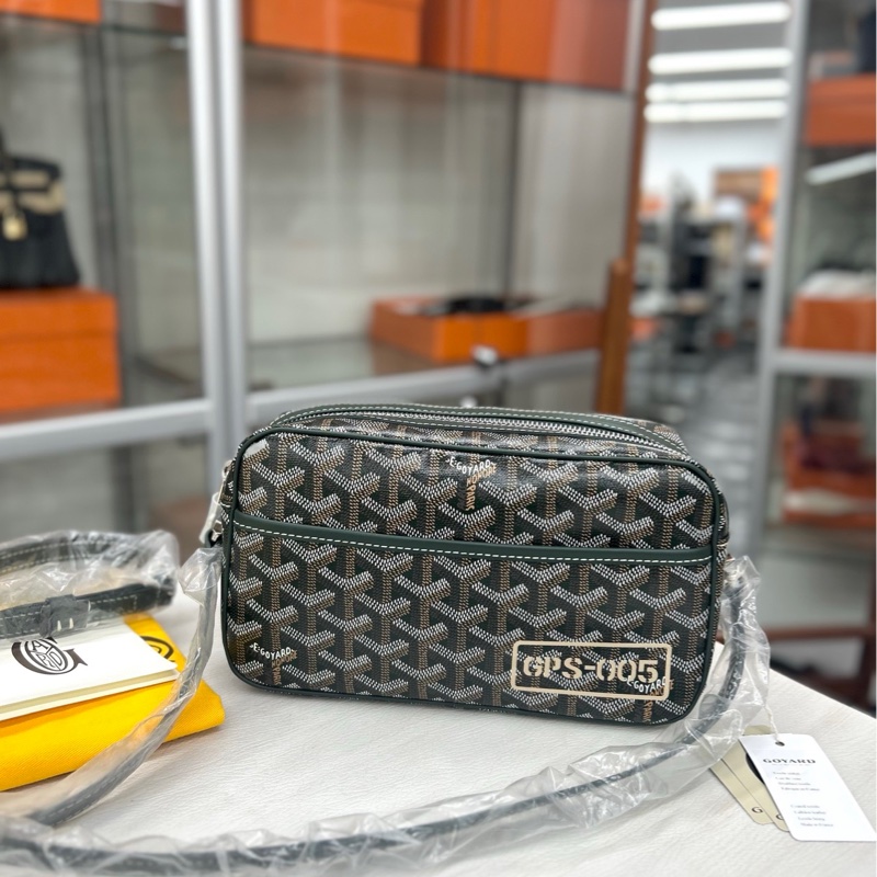 【全新】 Goyard 限定卡其綠相機包 斜挎包-0