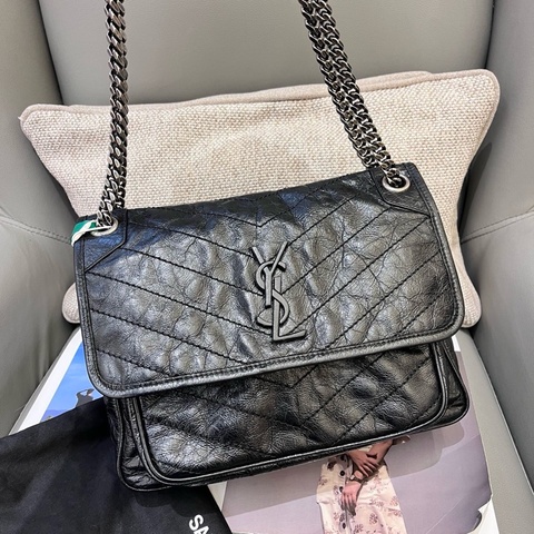 YSL黑銀niki 中號