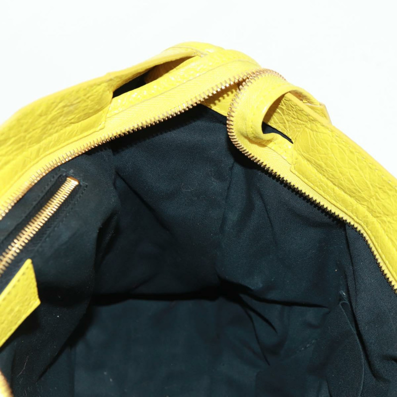 【日本直送】BALENCIAGA Giant City 手提包 皮革 2way 黃金色 281770 正品 168314SAV-20