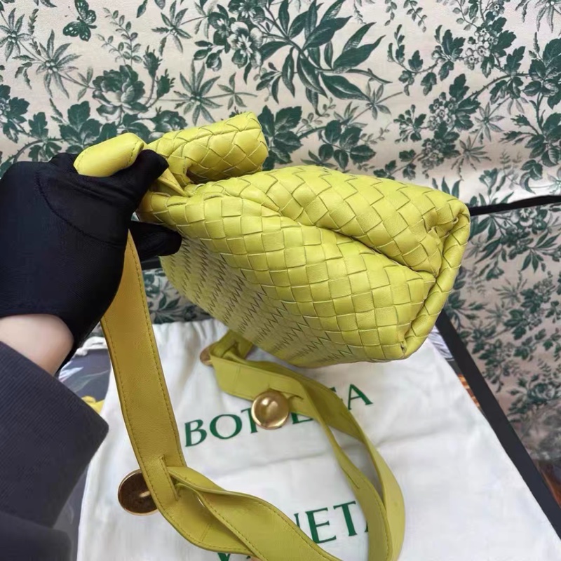 Bottega Veneta/BV新款編織托特包 金币包 中性男女斜跨單肩包-2