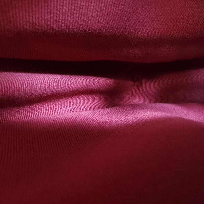 CHANEL 黑色羊皮晶片開金銀扣19BagHobo腋下包-4