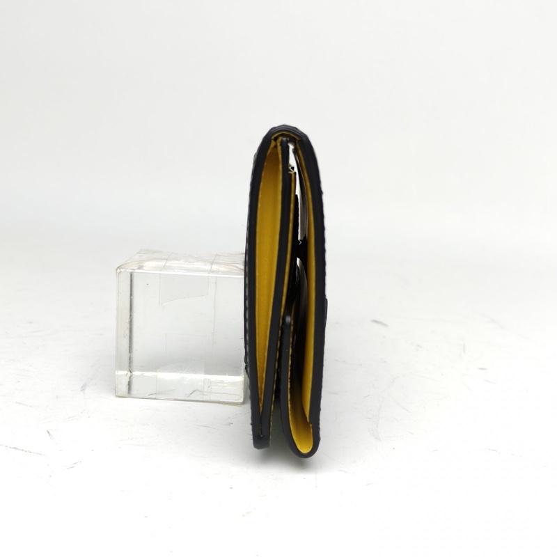 Burberry 黑色山羊皮錢包-1