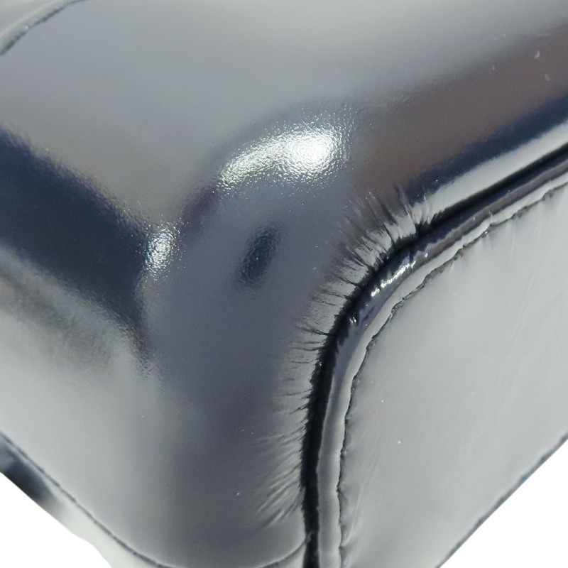 深藍色 漆皮 Gabrielle Small 流浪包 肩背包【CHANEL 香奈兒】 A91810-13