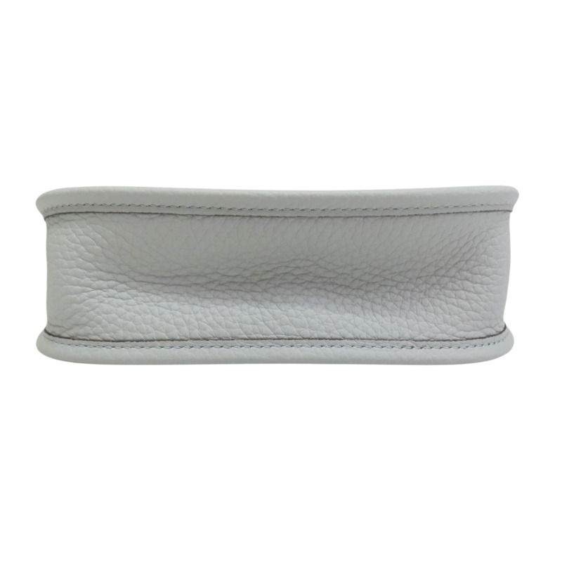 冰川藍 Taurillon牛皮 Evelyne Mini 肩背包 W刻【HERMES 愛馬仕】 H069426CC-3