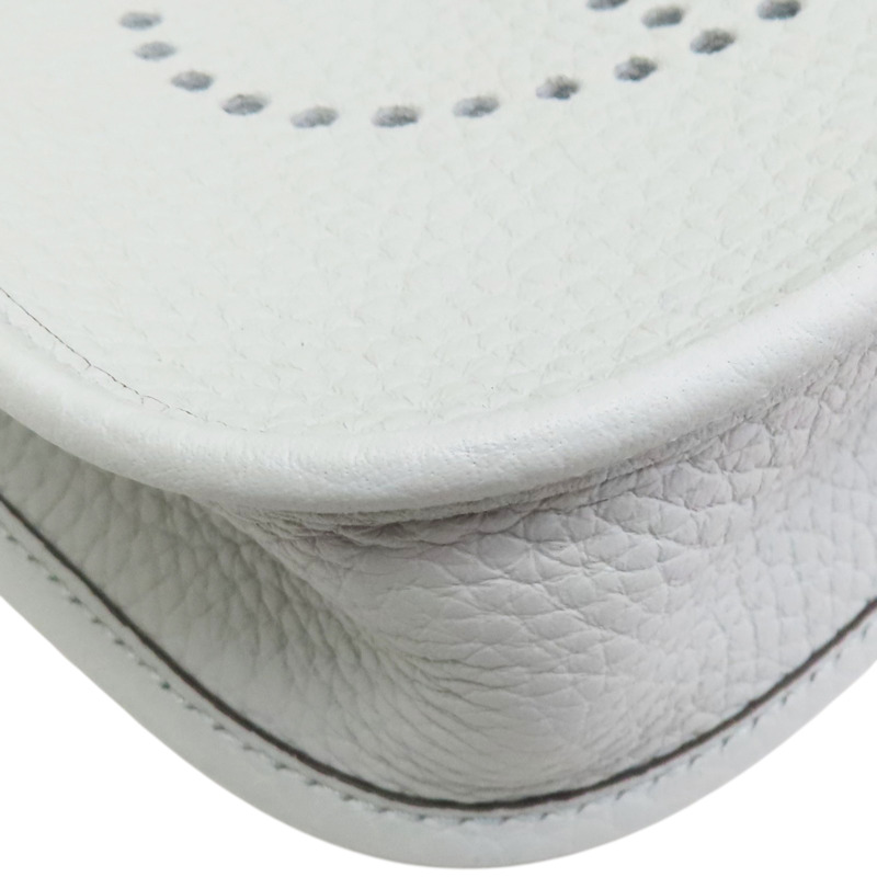 冰川藍 Taurillon牛皮 Evelyne Mini 肩背包 W刻【HERMES 愛馬仕】 H069426CC-8