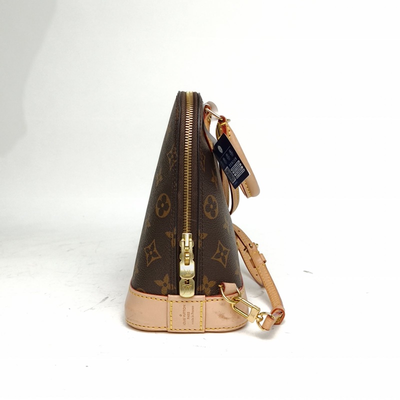 LOUIS VUITTON 老花PVC晶片Alma貝殼雙肩包-1