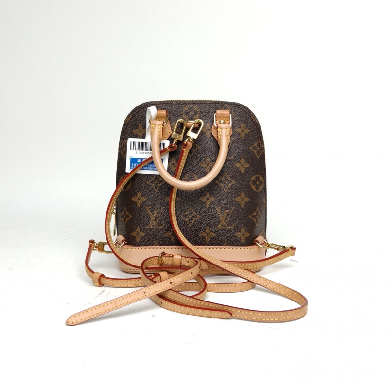 LOUIS VUITTON 老花PVC晶片Alma貝殼雙肩包-2