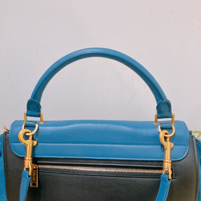 TK1959 Celine 思琳小號兩用包包Trapeze Small Bag Calfskin-6