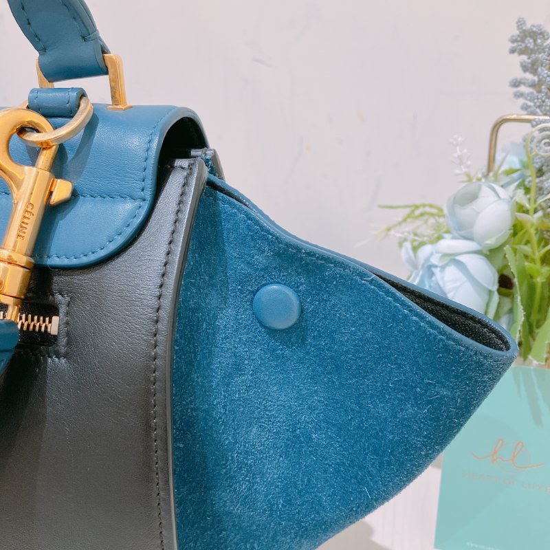TK1959 Celine 思琳小號兩用包包Trapeze Small Bag Calfskin-7